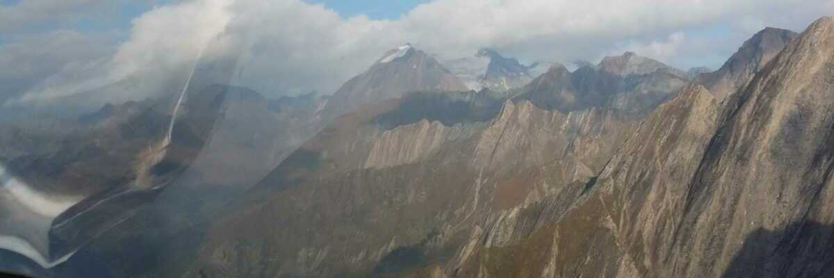 Flugwegposition um 14:21:20: Aufgenommen in der Nähe von 39049 Pfitsch, Autonome Provinz Bozen - Südtirol, Italien in 2412 Meter